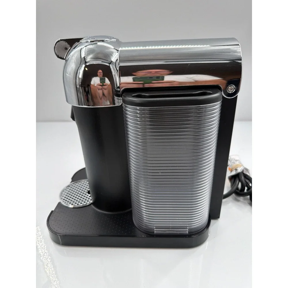 Nespresso Vertuo Evoluo Coffee Espresso Machine Breville Chrome Black BNV220CRO - Picture 5 of 8